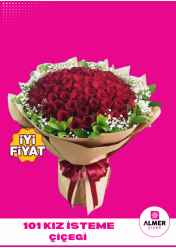 Kız İsteme 101 Buketi