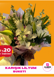 Karışık Lilyum Buketi